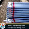 caliente sumergido galvanizado tubos de acero Erw